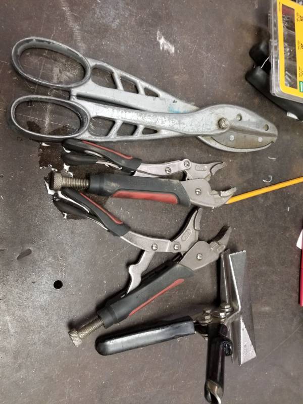 lot 2793 image: Vice Grips and Metal Shears