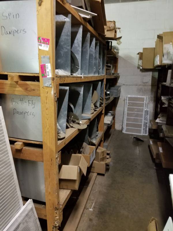 lot 2804 image: Wood Shelving
