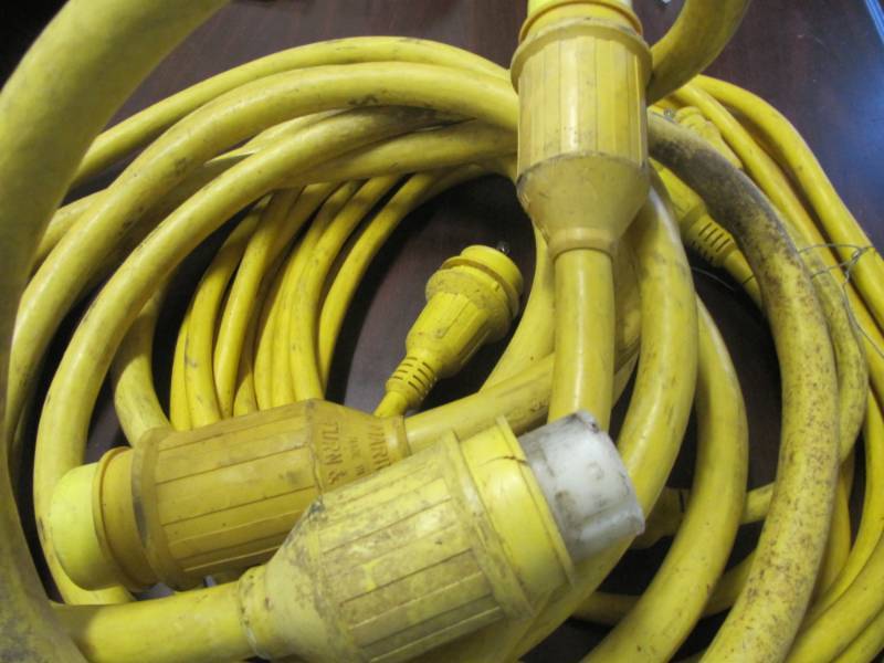 lot 2227 image: Marinco Shore Power Cord Set for Cabin Boats & RV