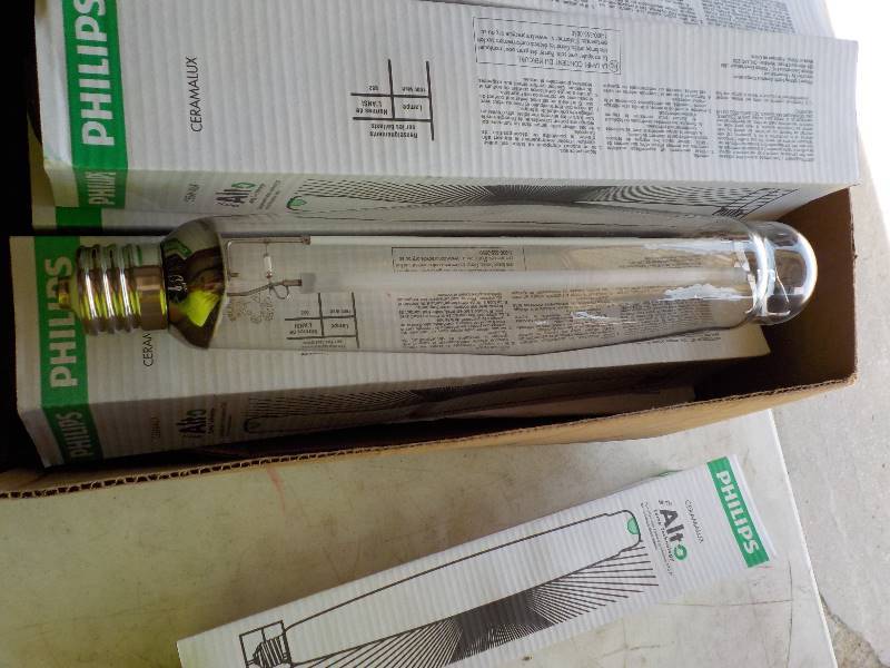 lot 5624 image: new case (12) of Phillips high pressure sodium bulbs C1000S52ALTO