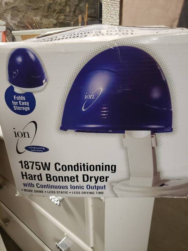 lot 14866 image: ION Hard Bonnet Dryer
