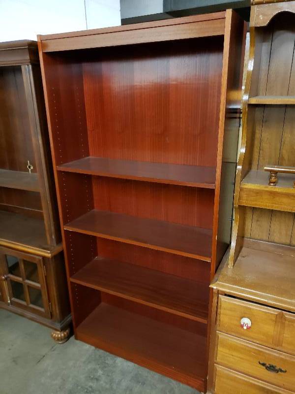 lot 14889 image: Nice Wood Bookshelf