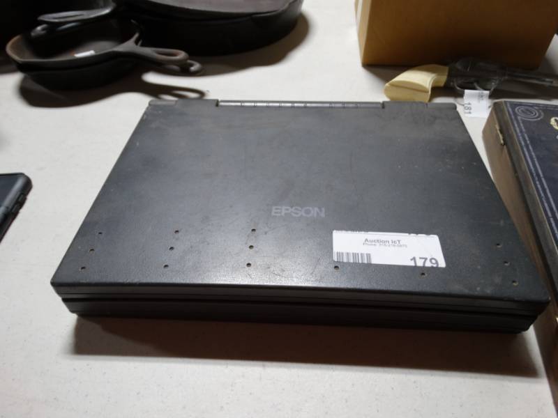 lot 179 image: Epson laptop.