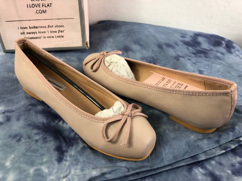 lot 1013 image: MIAMANO FLATS (LIGHT PINK) (SIZE 5)