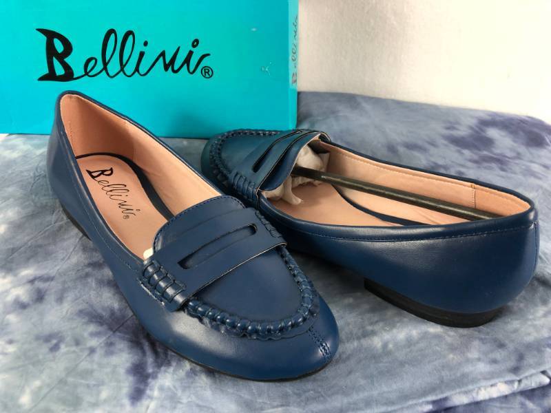 lot 1036 image: BELLINI ESCAPE SHOES (BLUE) (SIZE 8.5)