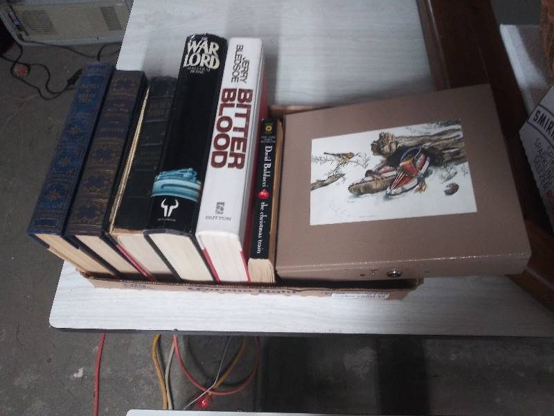 lot 2105 image: Box of Books