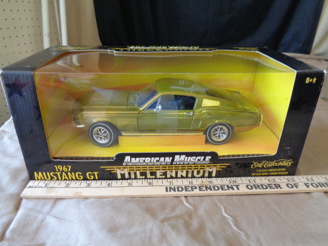 lot 7606 image: 1967 Mustang GT ERTL