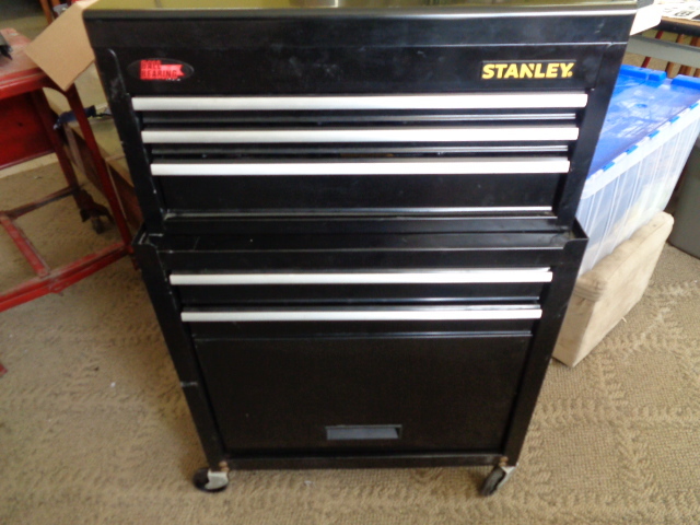 lot 7670 image: Stanley Tool Box Full of Tools