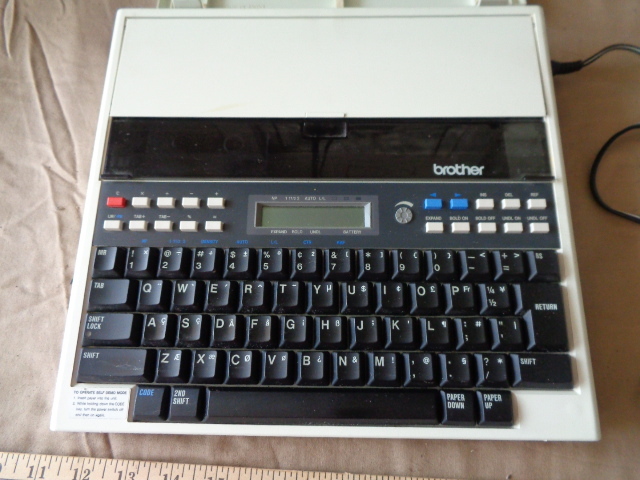 lot 7698 image: Brother Typewriter