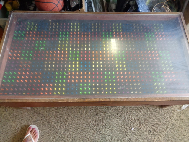 lot 7702 image: LightBrite Coffee Table