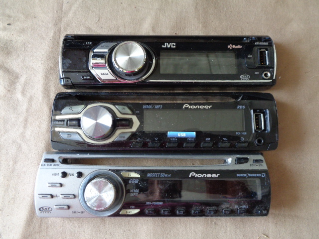 lot 7703 image: 3 Radio Face Plates