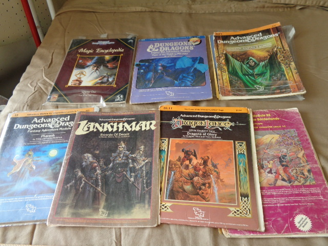 lot 7708 image: Dungeons and Dragons Books