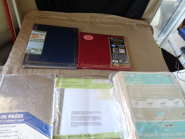 lot 7718 image: Scrapbook supplies new