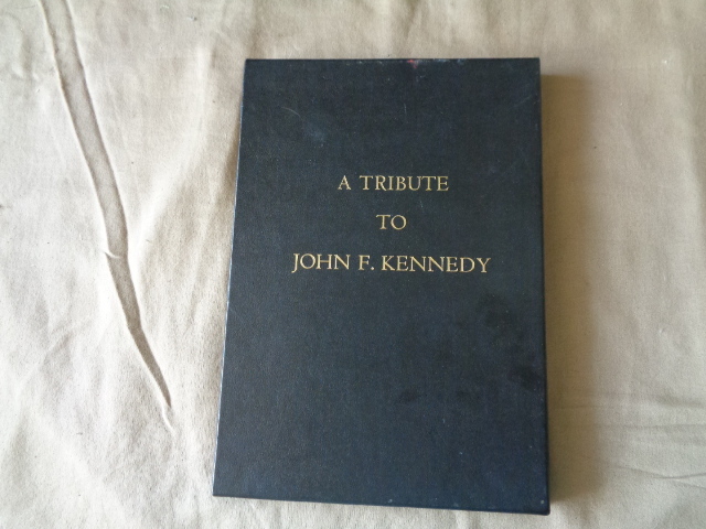 lot 7780 image: A Tribute to John F. Kennedy Book
