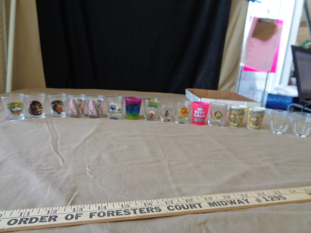 lot 7792 image: Small Shot glasses