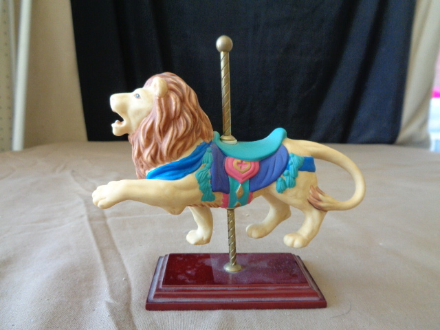 lot 7815 image: Avon Lion Carousel