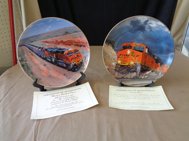 lot 7822 image: BNSF Collector Plates