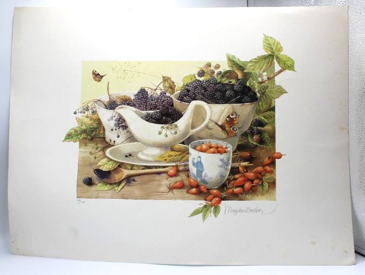 lot 1682 image: Marjolein Bastin Fruit Still Life - Limited Edition 44250 signed