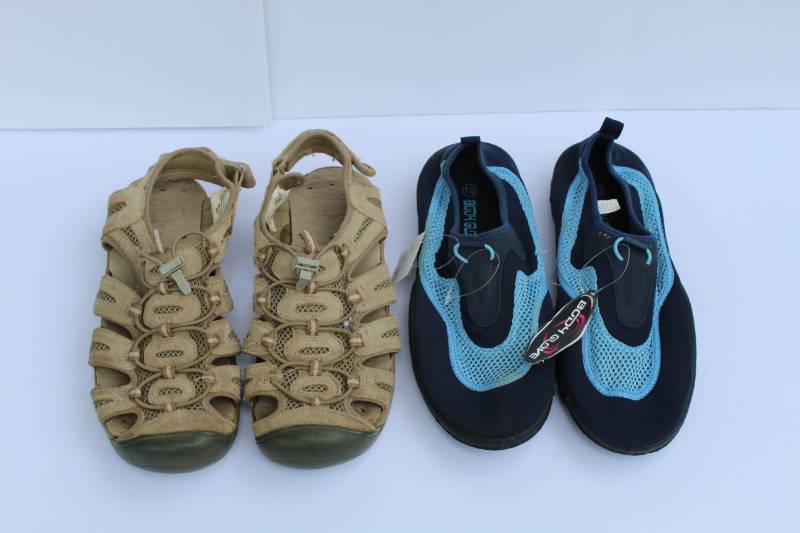 lot 1724 image: Khombu Sandals and Body Glove Water Shoes - new