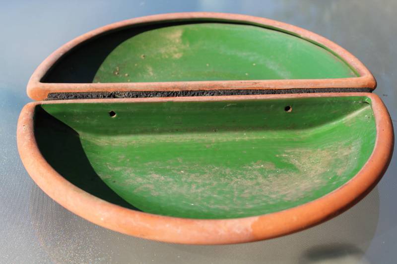 lot 1744 image: Fence Bird Feeders