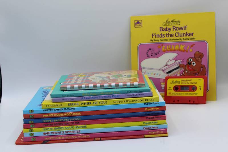 lot 1839 image: 12 Muppet Babies Books