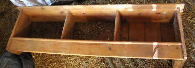 lot 1853 image: Old Wood Shelf