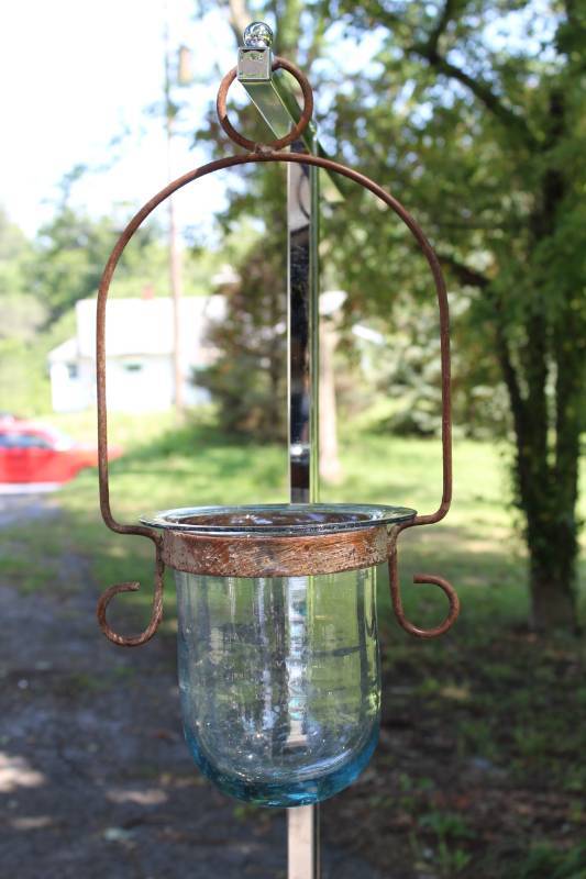lot 1893 image: Large Hanging Candle Holder