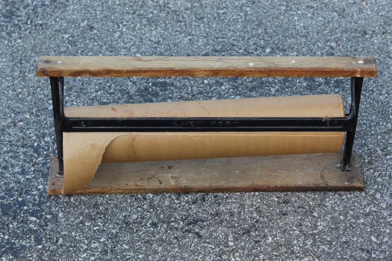 lot 1926 image: Antique New York Paper Roller 24