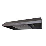 lot 2665 image: Presenza QT045 30 in. Under Cabinet Range Hood in Stainless Steel with LED Light