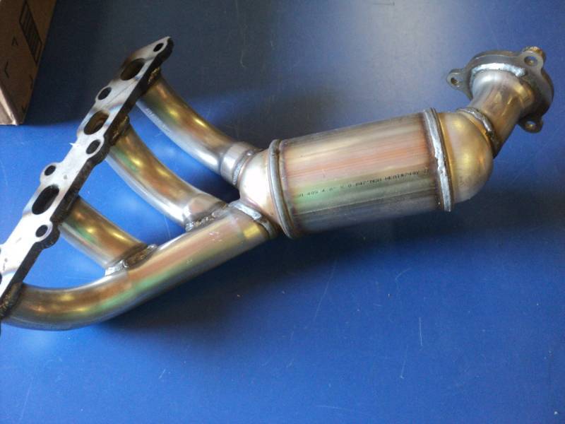 lot 9130 image: Custom exhaust assembly 41-821, Atlantic Tubing