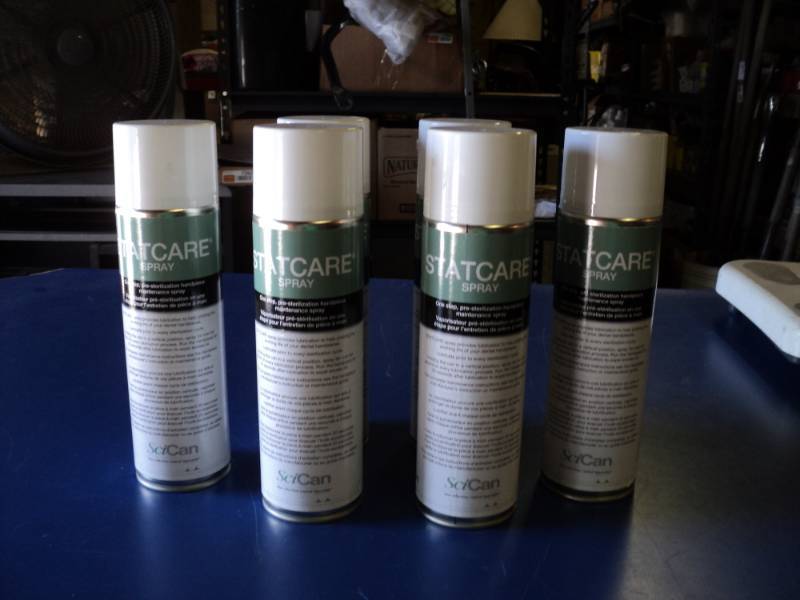 lot 9186 image: (6) cans Sci-Can Stat Care Spray