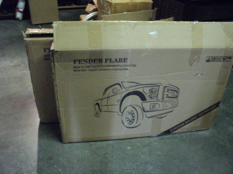 lot 9789 image: (2) sets Fender Flares for 2009-2014 Ford F150PP, BK, FF-FF15009OE-BK