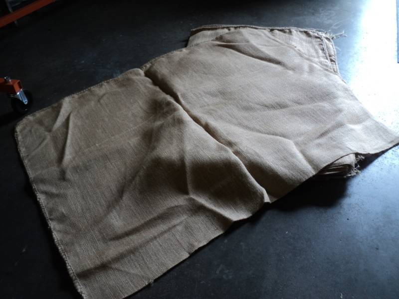 lot 9793 image: (10) ct lot large burlap sacks, 47 x 36