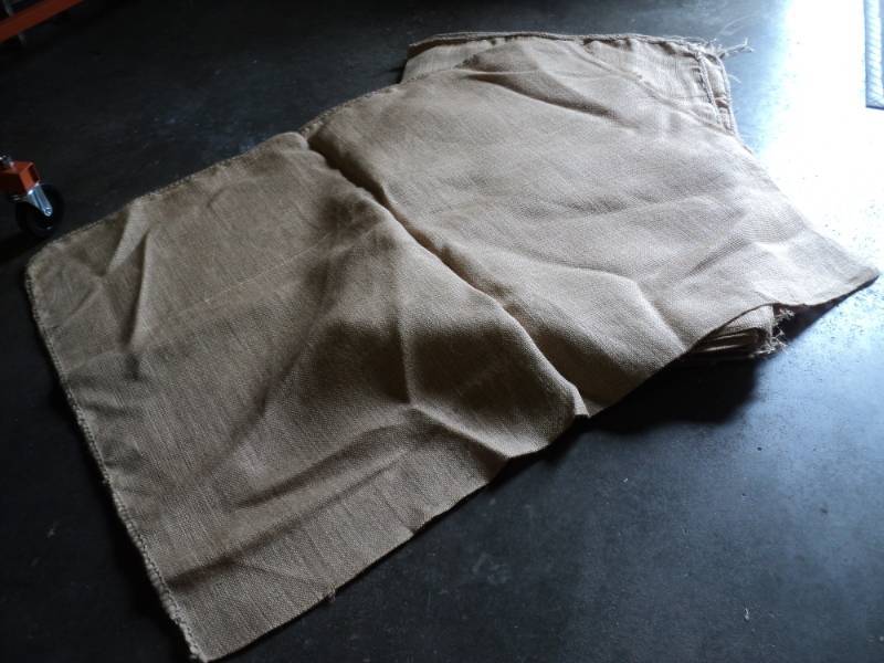 lot 9796 image: (10) ct lot large burlap sacks, 47 x 36