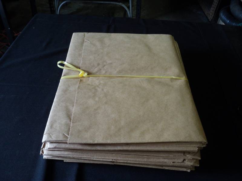 lot 9801 image: (10) ct lot Duro Brand lawn & Leaf Bags