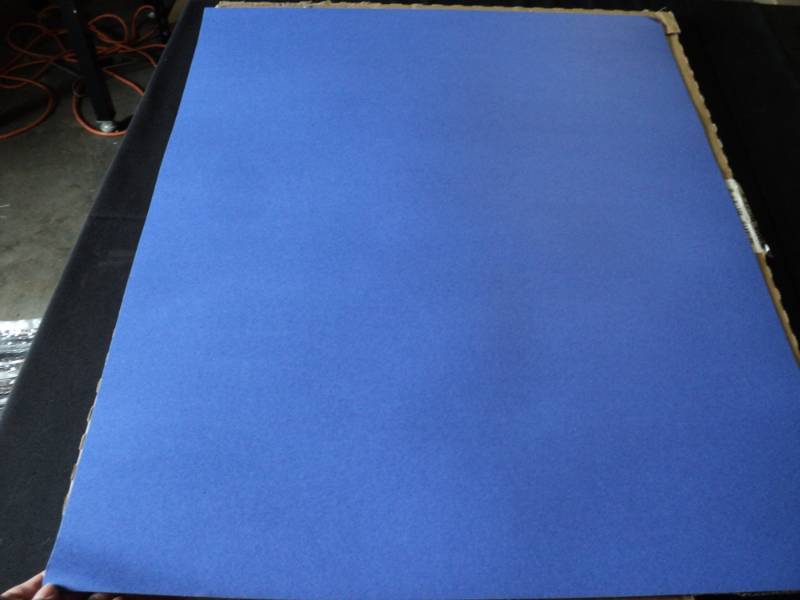 lot 9802 image: (1) package Pacon Railroad Board, 4-ply, 22 x 28 Dark Blue, P5465-1, (25) sheets in package
