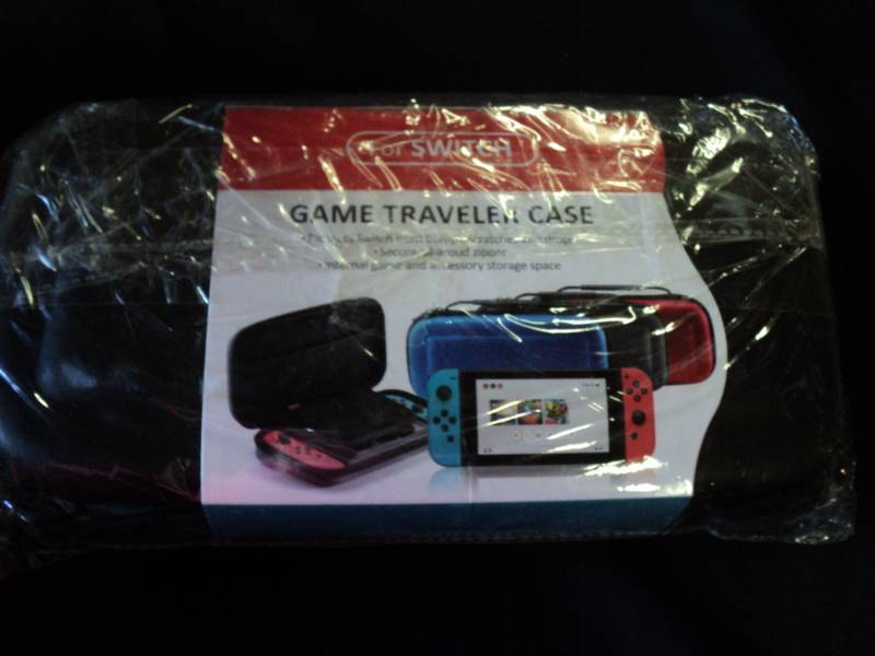 lot 9838 image: (1) Game Traveler Case for Nntendo Switch, Black