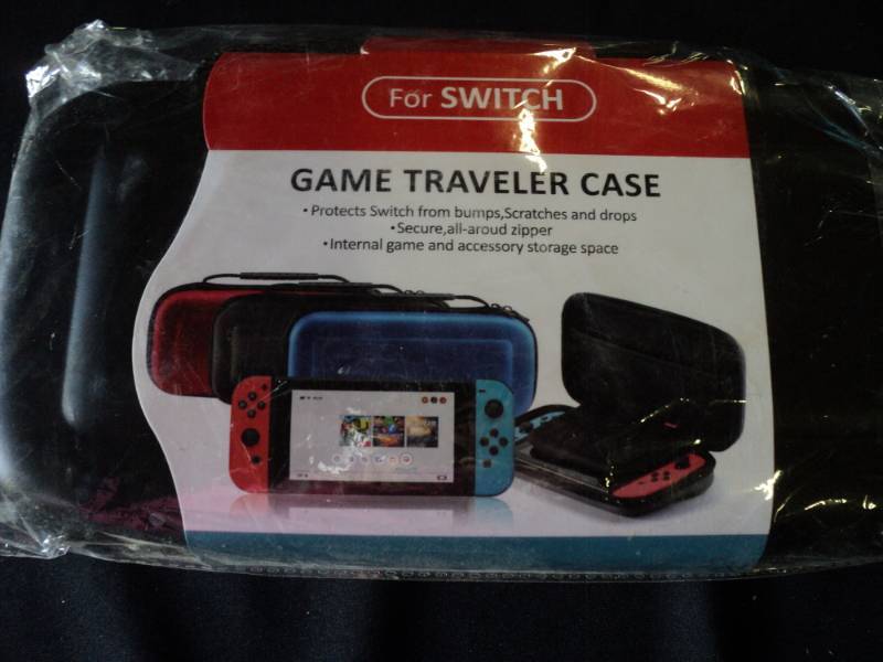 lot 9840 image: (1) Game Traveler Case for Nntendo Switch, Black