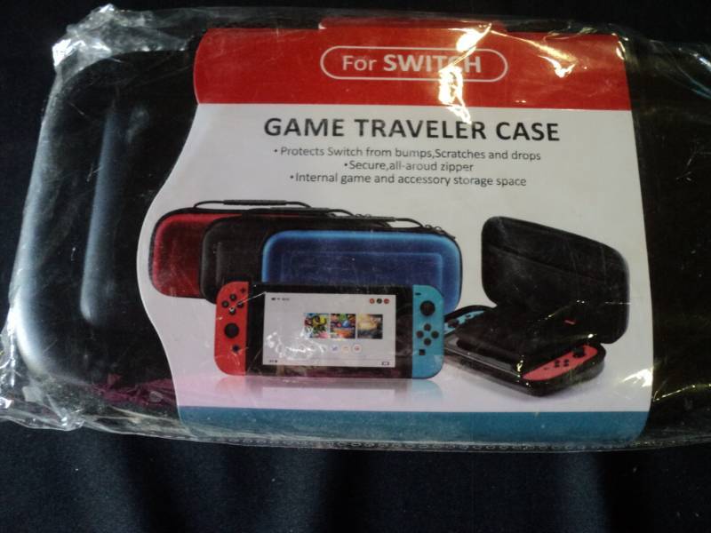 lot 9841 image: (1) Game Traveler Case for Nntendo Switch, Black
