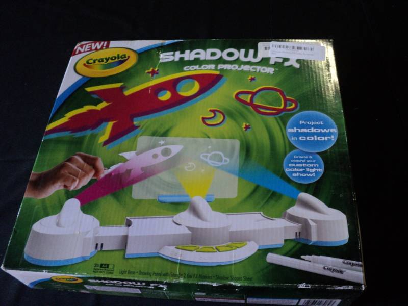 lot 9880 image: (1) Crayola Shadow FX Color Projector, takes (3) AA batteries not included