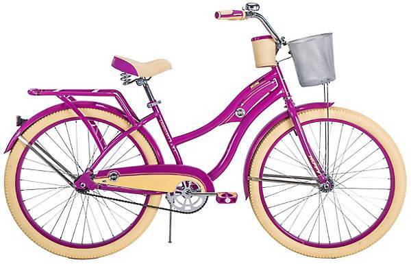 lot 14945 image: Huffy Womens Deluxe 26 in Cruiser Bicycle