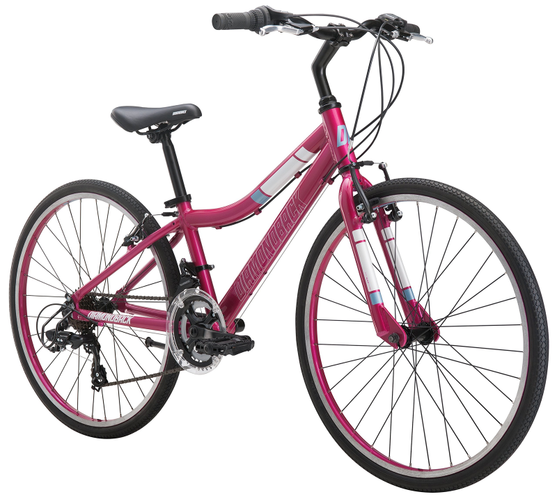 lot 14944 image: Diamondback Bicycles Clarity 24 Girls Youth Fitness Hybrid 24 Wheel, Pink