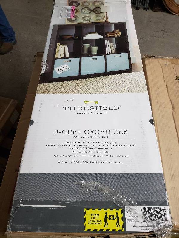 lot 5870 image: Threshold 9 Cube Organizer