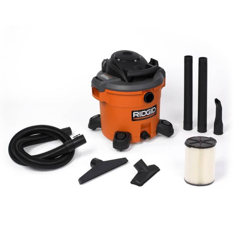 lot 5837 image: Ridgid WD1270 12 Gallon Shop Vac
