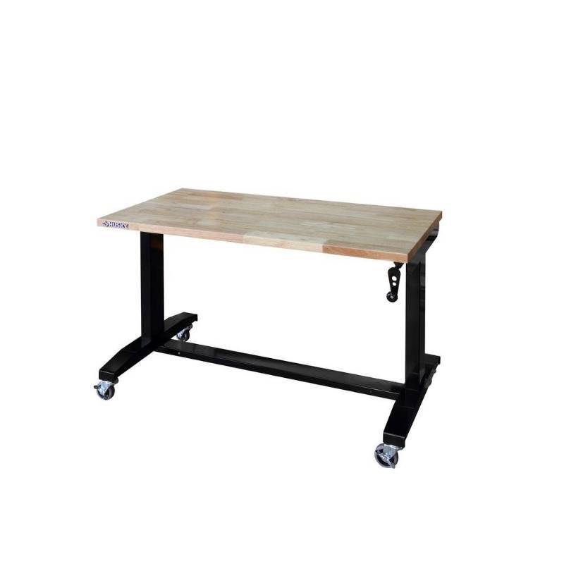 lot 5866 image: Husky 46 in. Adjustable Height Work Table