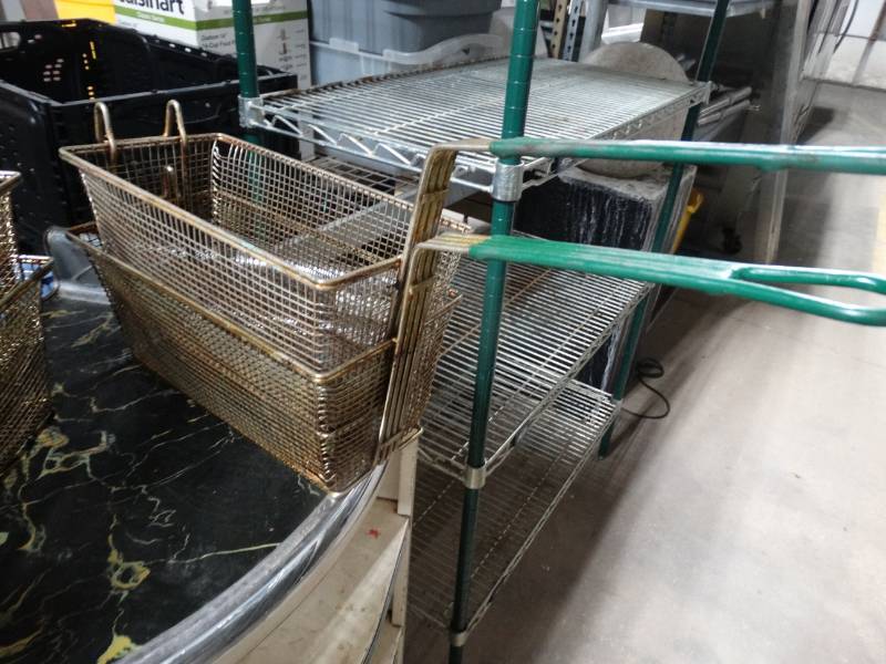 lot 1742 image: 2 fryer baskets