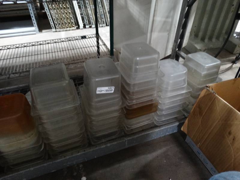 lot 1801 image: 41 plastic inserts