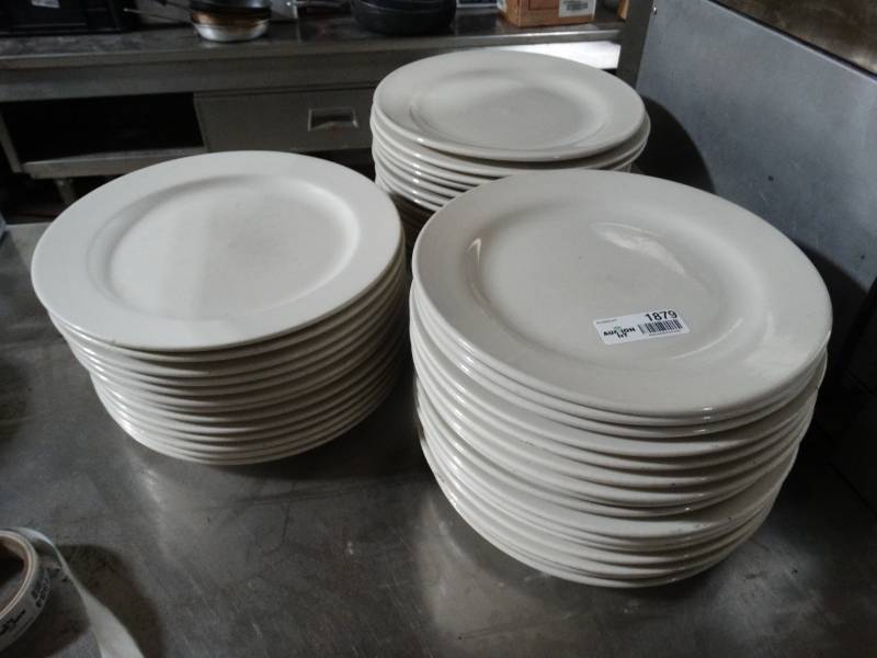 lot 1879 image: 45 china dinner plates- 12
