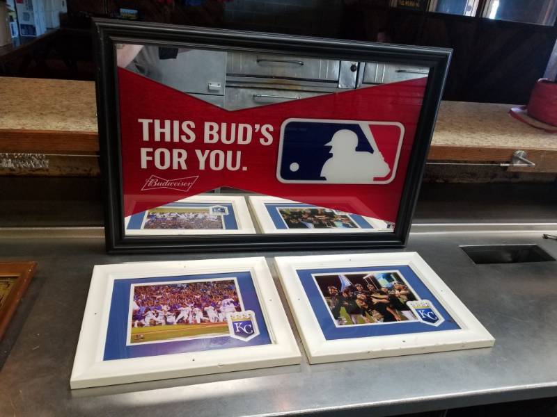 lot 6558 image: 2 Royals Pictures and Budweiser Picture