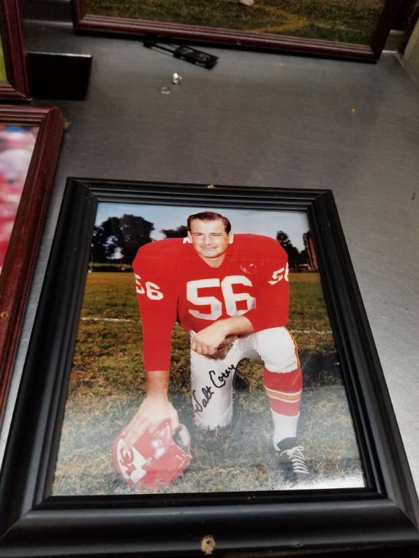 lot 8348 image: Kansas City Chiefs Walt Corey Picture